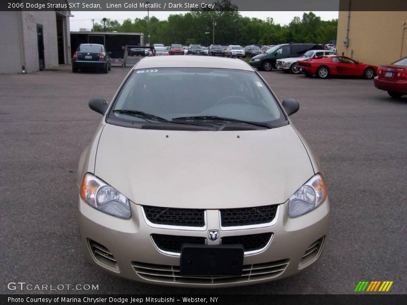 Linen Gold Metallic / Dark Slate Grey 2006 Dodge Stratus SXT Sedan