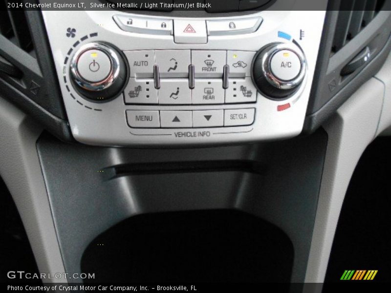 Silver Ice Metallic / Light Titanium/Jet Black 2014 Chevrolet Equinox LT
