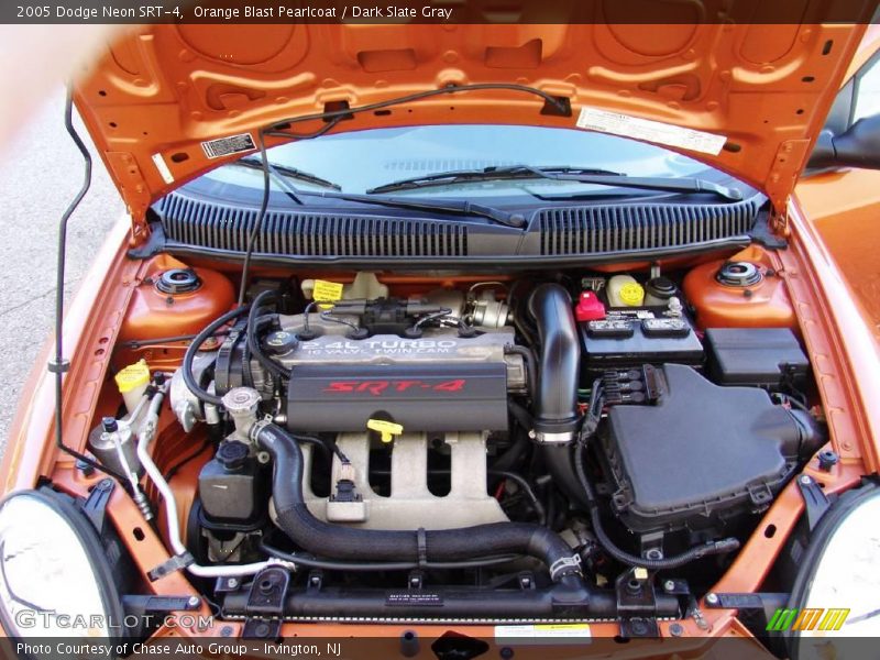 Orange Blast Pearlcoat / Dark Slate Gray 2005 Dodge Neon SRT-4