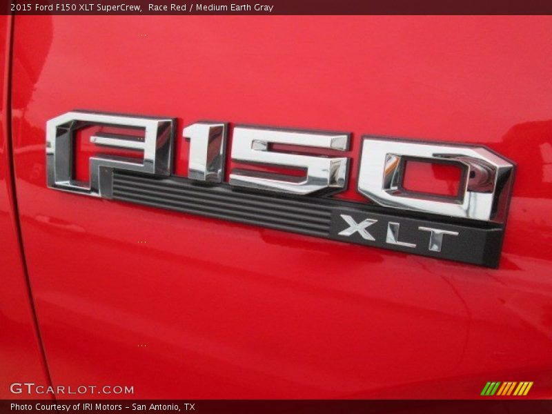 Race Red / Medium Earth Gray 2015 Ford F150 XLT SuperCrew