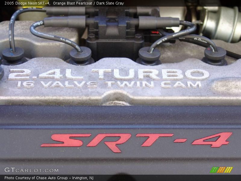 Orange Blast Pearlcoat / Dark Slate Gray 2005 Dodge Neon SRT-4
