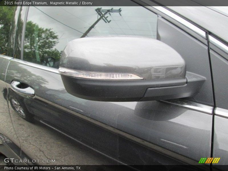 Magnetic Metallic / Ebony 2015 Ford Edge Titanium