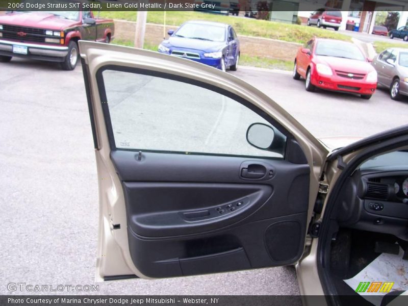 Linen Gold Metallic / Dark Slate Grey 2006 Dodge Stratus SXT Sedan