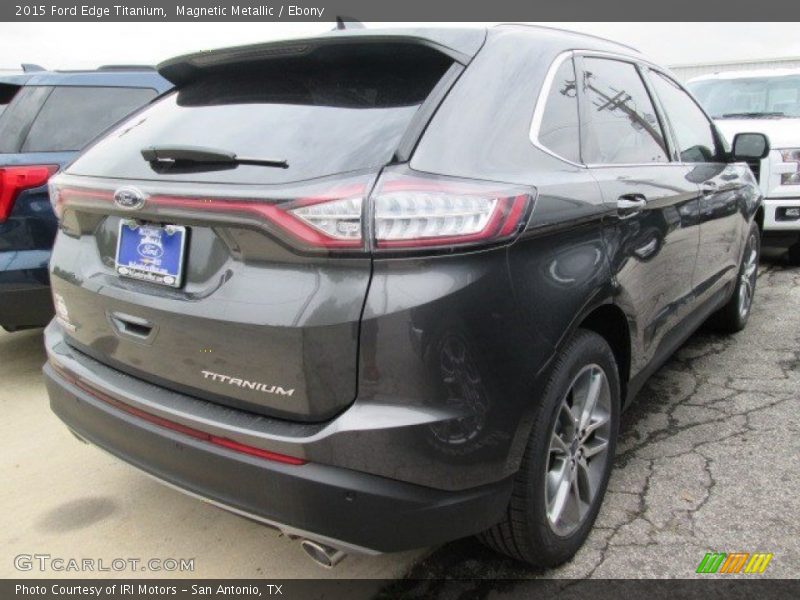 Magnetic Metallic / Ebony 2015 Ford Edge Titanium