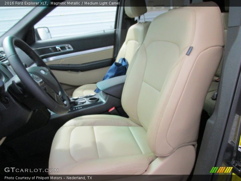 Magnetic Metallic / Medium Light Camel 2016 Ford Explorer XLT