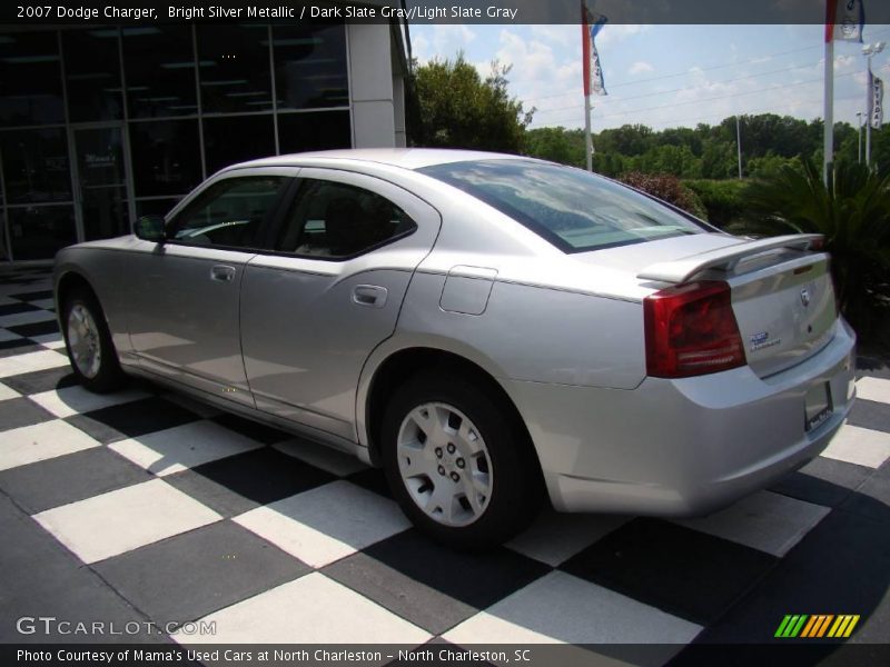 Bright Silver Metallic / Dark Slate Gray/Light Slate Gray 2007 Dodge Charger