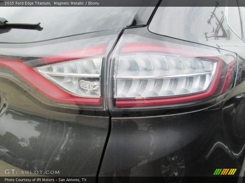 Magnetic Metallic / Ebony 2015 Ford Edge Titanium