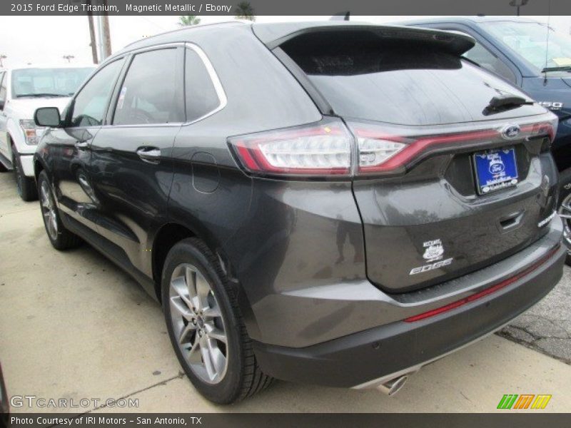 Magnetic Metallic / Ebony 2015 Ford Edge Titanium