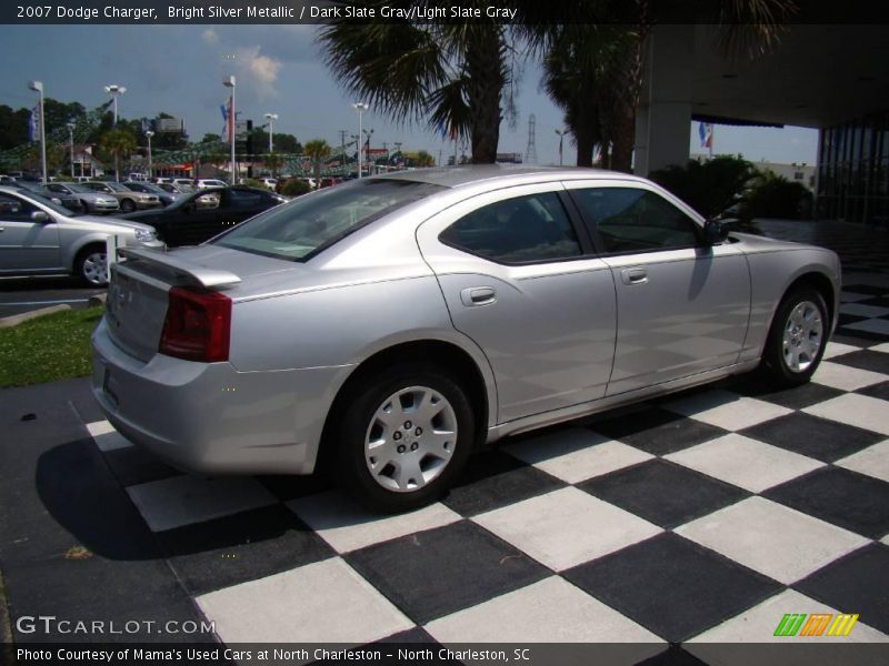Bright Silver Metallic / Dark Slate Gray/Light Slate Gray 2007 Dodge Charger