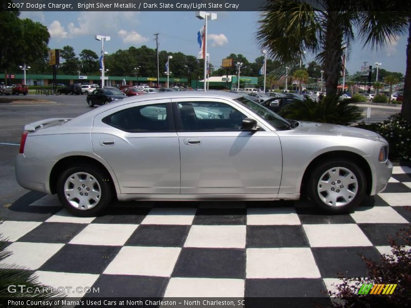 Bright Silver Metallic / Dark Slate Gray/Light Slate Gray 2007 Dodge Charger