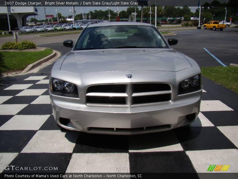Bright Silver Metallic / Dark Slate Gray/Light Slate Gray 2007 Dodge Charger