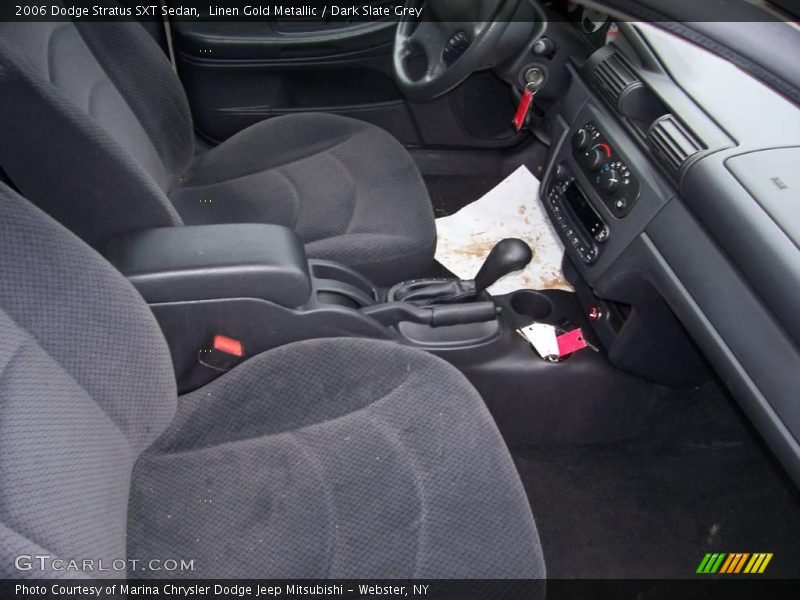 Linen Gold Metallic / Dark Slate Grey 2006 Dodge Stratus SXT Sedan