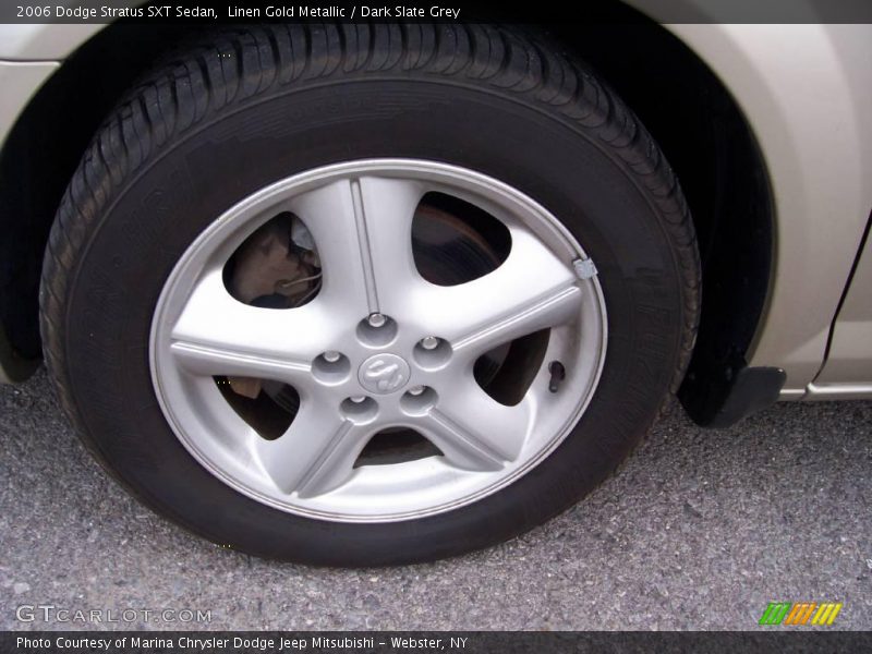 Linen Gold Metallic / Dark Slate Grey 2006 Dodge Stratus SXT Sedan