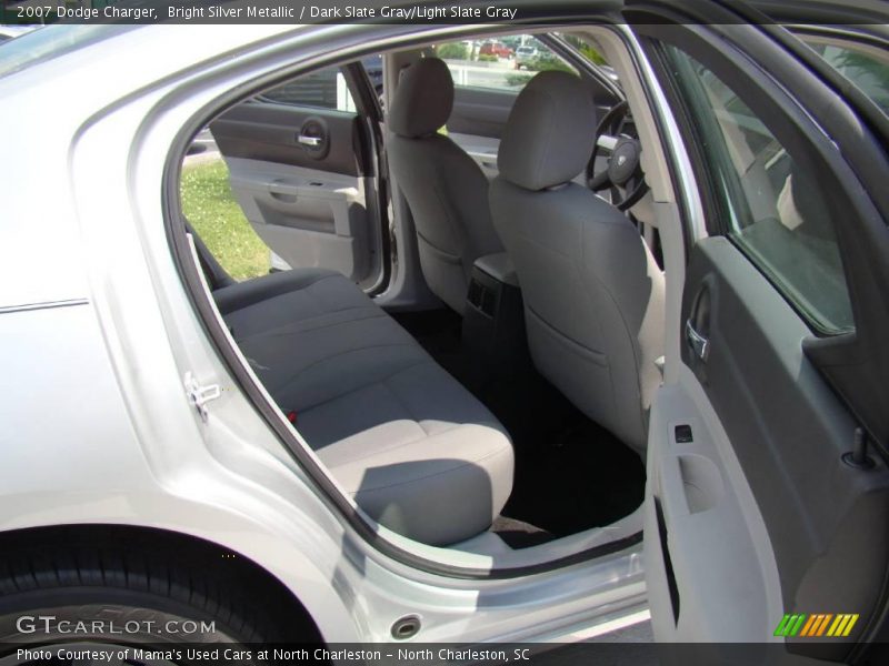 Bright Silver Metallic / Dark Slate Gray/Light Slate Gray 2007 Dodge Charger