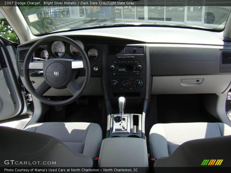 Bright Silver Metallic / Dark Slate Gray/Light Slate Gray 2007 Dodge Charger