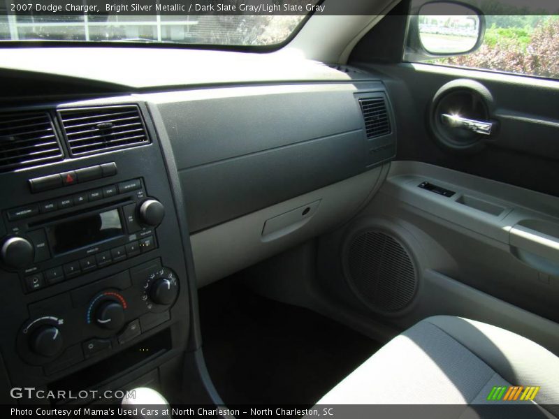 Bright Silver Metallic / Dark Slate Gray/Light Slate Gray 2007 Dodge Charger