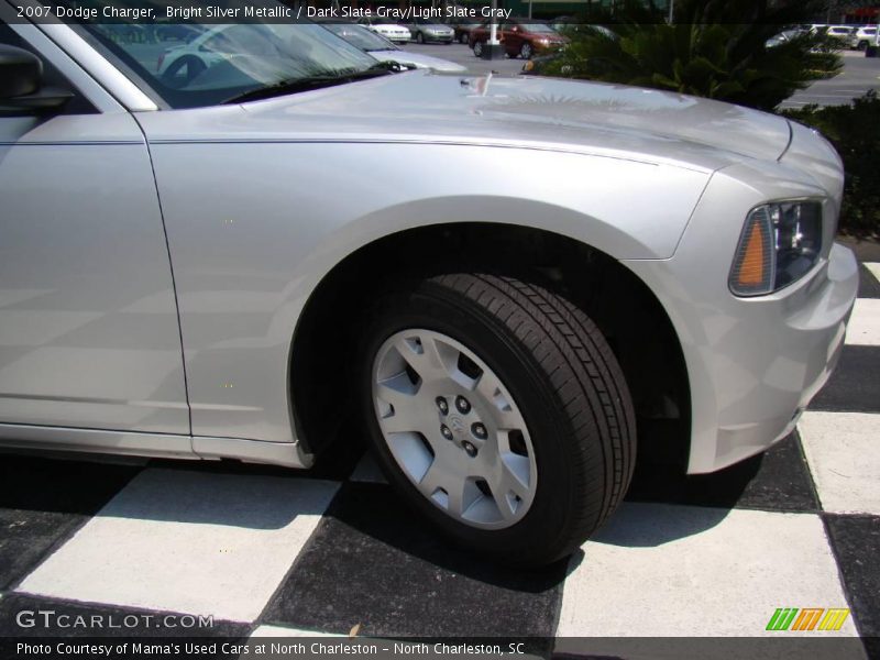Bright Silver Metallic / Dark Slate Gray/Light Slate Gray 2007 Dodge Charger