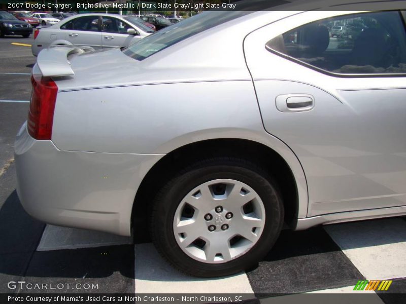 Bright Silver Metallic / Dark Slate Gray/Light Slate Gray 2007 Dodge Charger