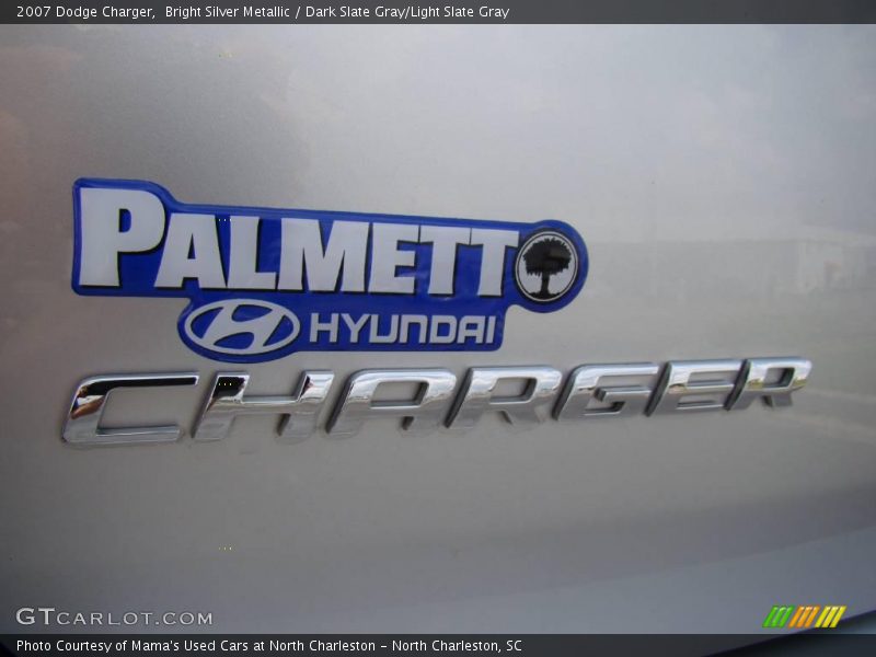 Bright Silver Metallic / Dark Slate Gray/Light Slate Gray 2007 Dodge Charger