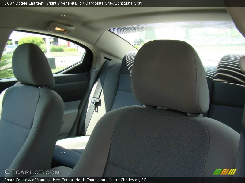 Bright Silver Metallic / Dark Slate Gray/Light Slate Gray 2007 Dodge Charger