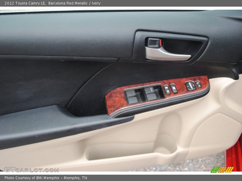 Barcelona Red Metallic / Ivory 2012 Toyota Camry LE