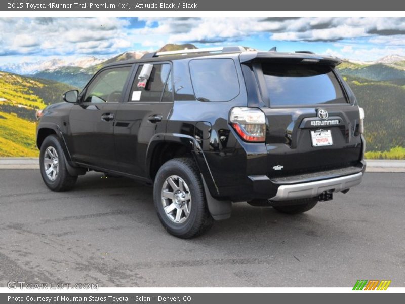 Attitude Black / Black 2015 Toyota 4Runner Trail Premium 4x4
