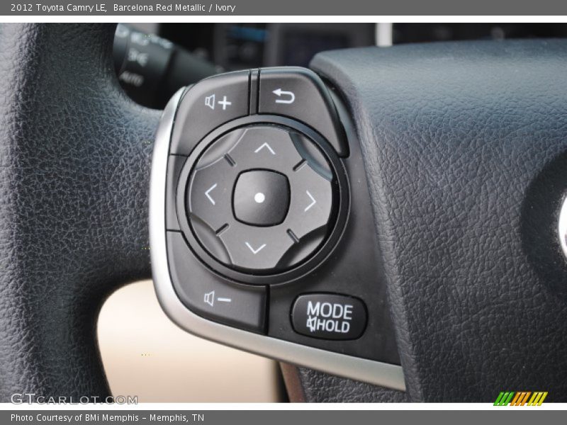 Barcelona Red Metallic / Ivory 2012 Toyota Camry LE