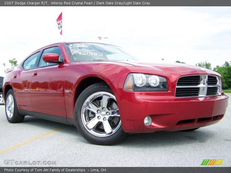 Inferno Red Crystal Pearl / Dark Slate Gray/Light Slate Gray 2007 Dodge Charger R/T