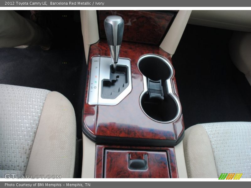 Barcelona Red Metallic / Ivory 2012 Toyota Camry LE