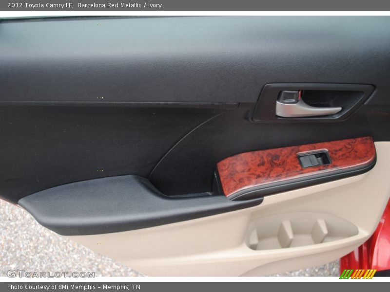 Barcelona Red Metallic / Ivory 2012 Toyota Camry LE