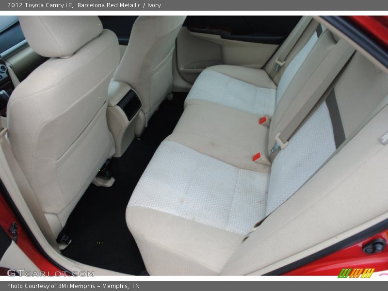 Barcelona Red Metallic / Ivory 2012 Toyota Camry LE
