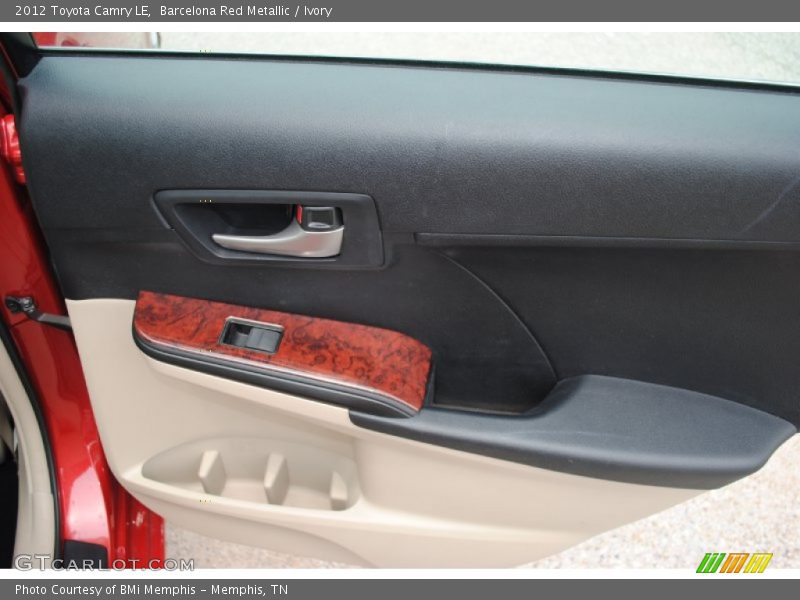 Barcelona Red Metallic / Ivory 2012 Toyota Camry LE