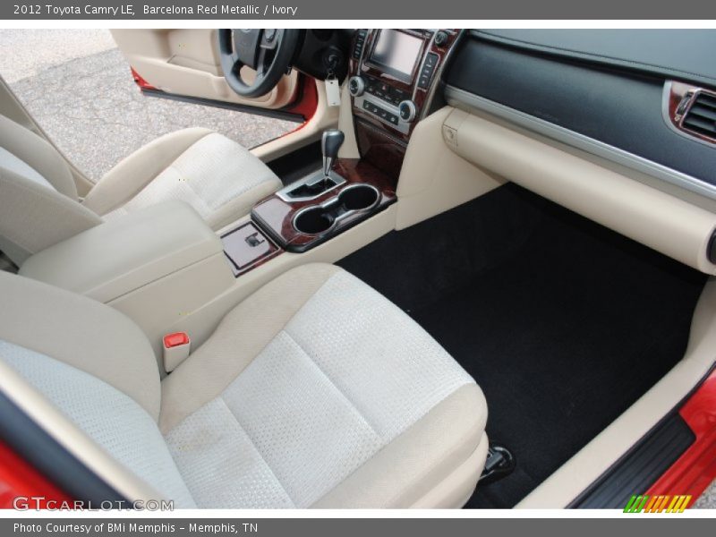 Barcelona Red Metallic / Ivory 2012 Toyota Camry LE