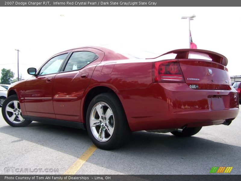 Inferno Red Crystal Pearl / Dark Slate Gray/Light Slate Gray 2007 Dodge Charger R/T
