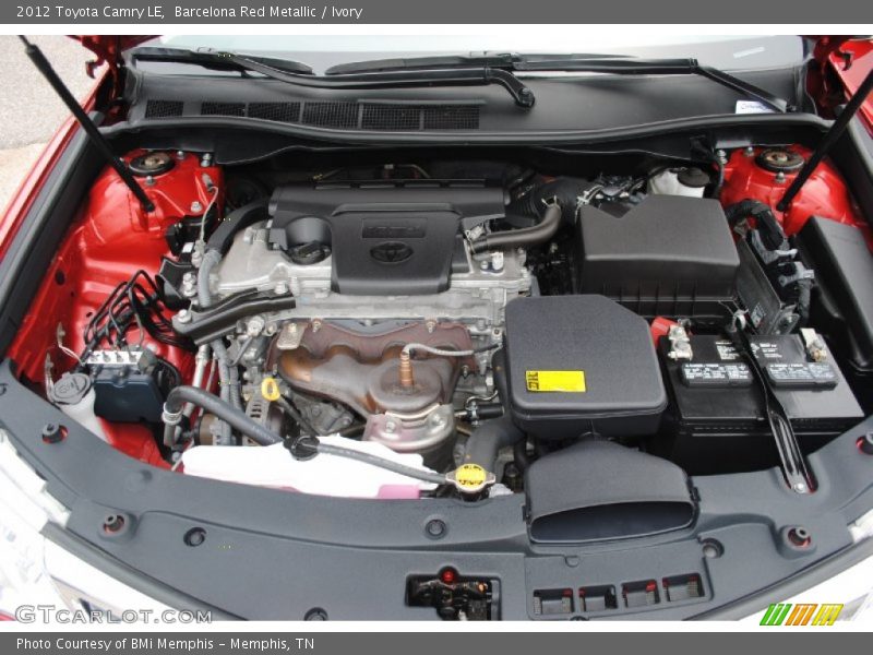 Barcelona Red Metallic / Ivory 2012 Toyota Camry LE