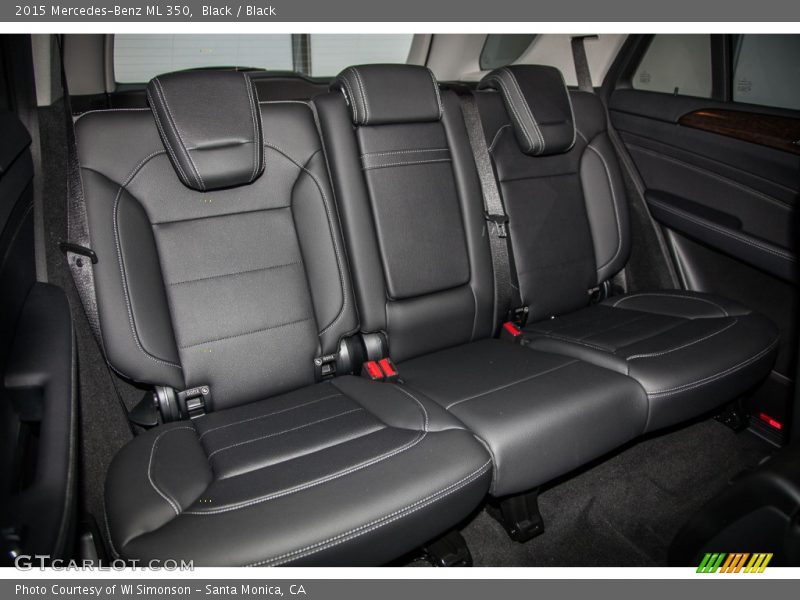 Black / Black 2015 Mercedes-Benz ML 350
