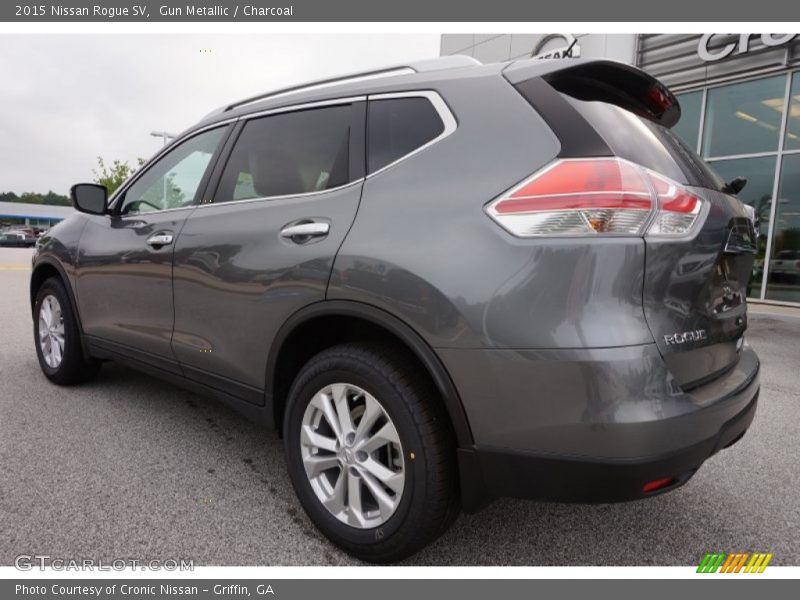 Gun Metallic / Charcoal 2015 Nissan Rogue SV