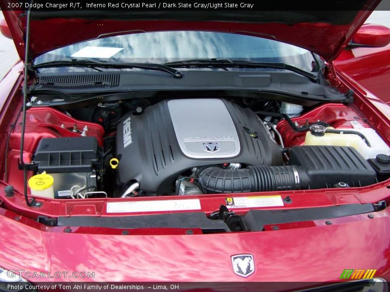 Inferno Red Crystal Pearl / Dark Slate Gray/Light Slate Gray 2007 Dodge Charger R/T