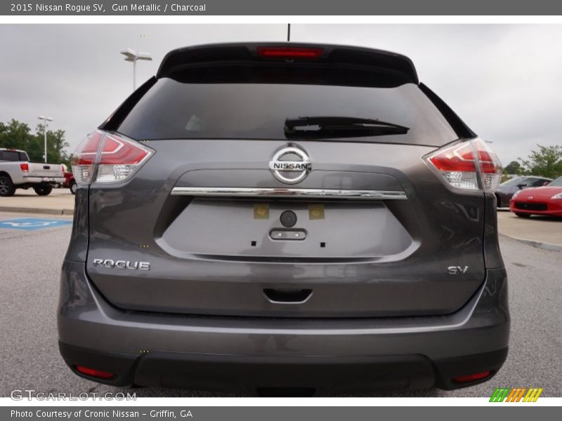Gun Metallic / Charcoal 2015 Nissan Rogue SV