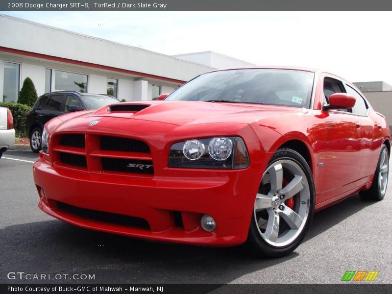 TorRed / Dark Slate Gray 2008 Dodge Charger SRT-8