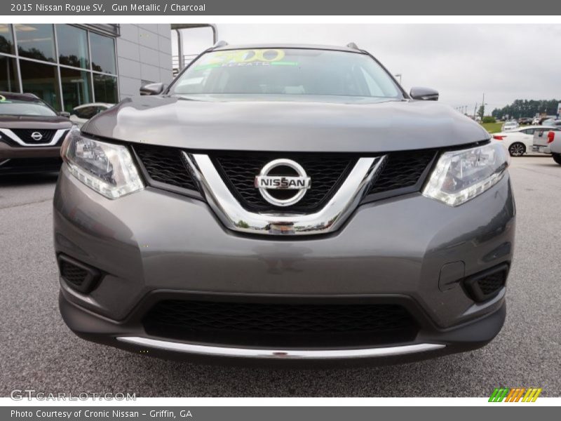 Gun Metallic / Charcoal 2015 Nissan Rogue SV