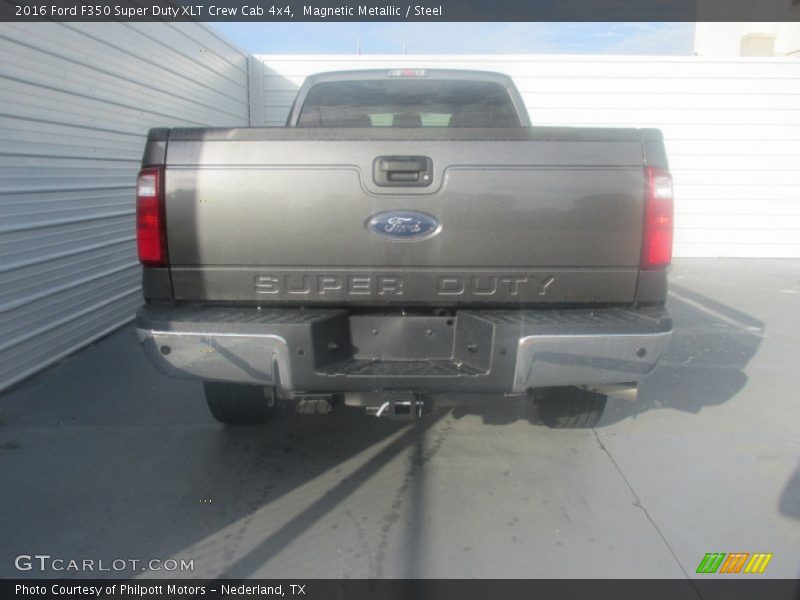 Magnetic Metallic / Steel 2016 Ford F350 Super Duty XLT Crew Cab 4x4