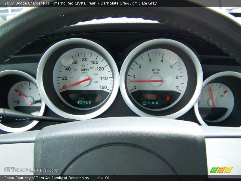 Inferno Red Crystal Pearl / Dark Slate Gray/Light Slate Gray 2007 Dodge Charger R/T