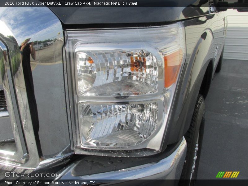 Magnetic Metallic / Steel 2016 Ford F350 Super Duty XLT Crew Cab 4x4