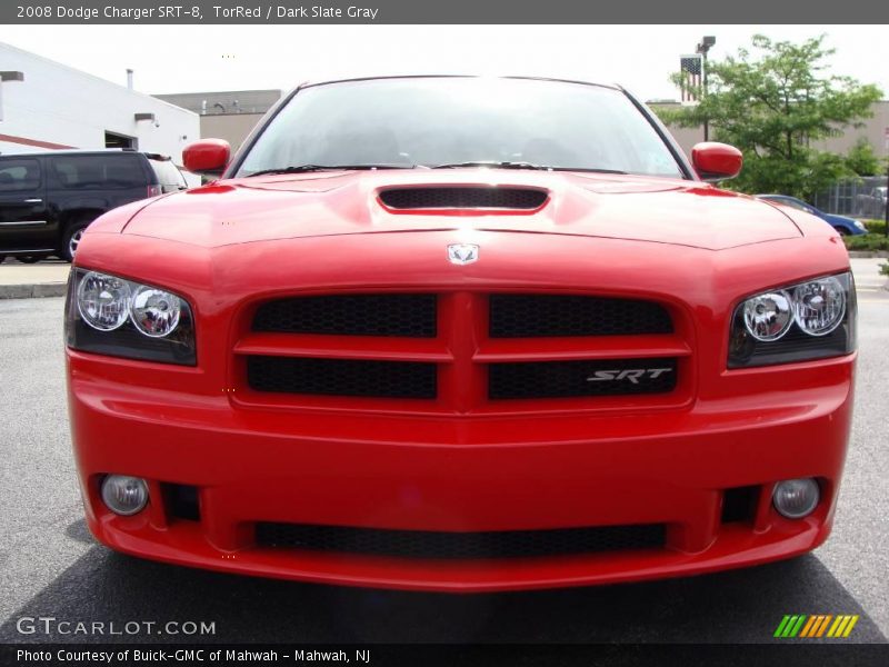 TorRed / Dark Slate Gray 2008 Dodge Charger SRT-8