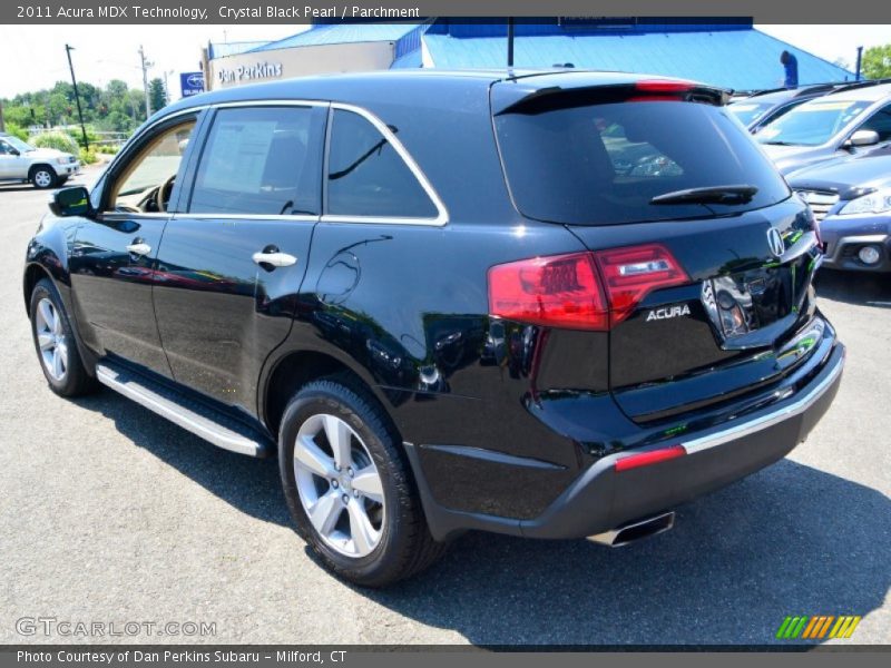 Crystal Black Pearl / Parchment 2011 Acura MDX Technology