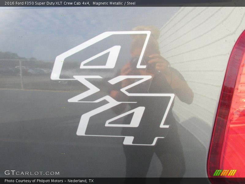Magnetic Metallic / Steel 2016 Ford F350 Super Duty XLT Crew Cab 4x4