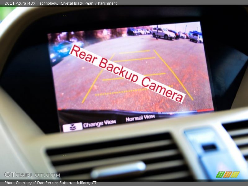 Crystal Black Pearl / Parchment 2011 Acura MDX Technology