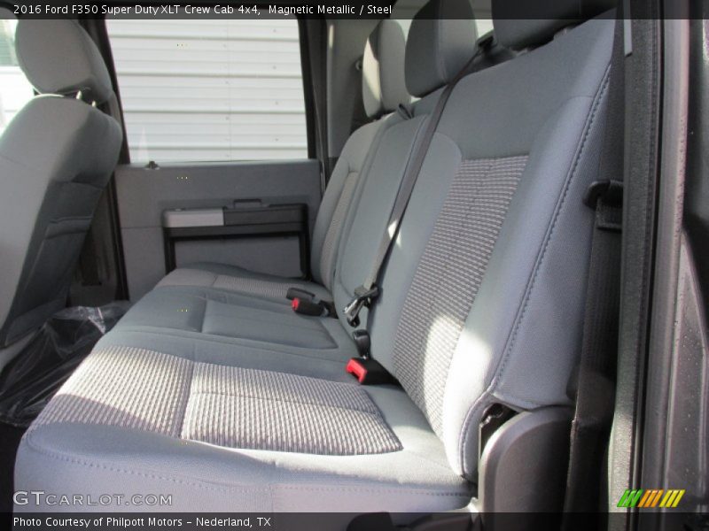 Magnetic Metallic / Steel 2016 Ford F350 Super Duty XLT Crew Cab 4x4