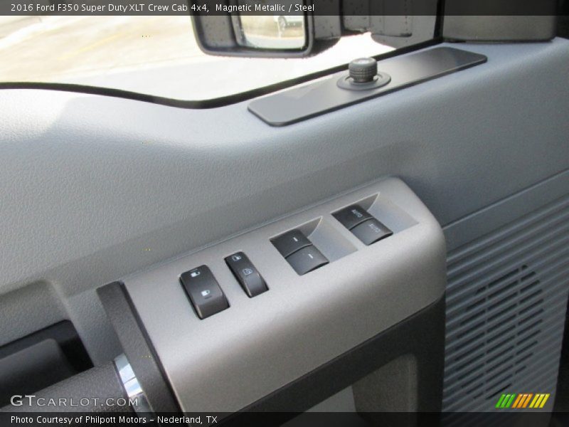 Magnetic Metallic / Steel 2016 Ford F350 Super Duty XLT Crew Cab 4x4